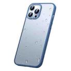 For iPhone 13 Pro Metal Lens Skin Feel Frosted Phone Case(Sierra Blue) - 3