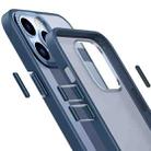 For iPhone 13 Pro Metal Lens Skin Feel Frosted Phone Case(Sierra Blue) - 4