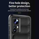 For Xiaomi 12 Magic Shield TPU + Flannel Phone Case(Grey) - 4