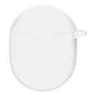 For Google Pixel Buds Pro Wireless Earphone Silicone Protective Case with Hook(White) - 1