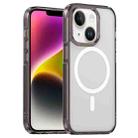For iPhone 14 Aurora Series MagSafe Phone Case(Transparent Black) - 1