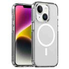 For iPhone 14 Plus Aurora Series MagSafe Phone Case(Transparent) - 1