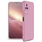 For Xiaomi Poco F4 5G / Redmi K40S GKK Three Stage Splicing Full Coverage PC Phone Case(Rose Gold) - 1