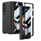 For Samsung Galaxy Z Fold4 5G GKK Integrated Liquid Silicone Phone Case(Black) - 1