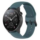 For Xiaomi Watch S1 Pro Silicone Watch Band(Rock Cyan) - 1