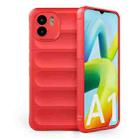 For Xiaomi Redmi A1 4G Global Magic Shield TPU + Flannel Phone Case(Red) - 1