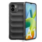 For Xiaomi Redmi A1 4G Global Magic Shield TPU + Flannel Phone Case(Black) - 1