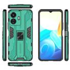 For vivo Y77E Supersonic PC + TPU Shock-proof Phone Case(Green) - 1