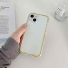 For iPhone 14 Pro Max Luminous TPU Phone Case(Transparent Yellow) - 1