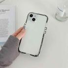 For iPhone 14 Pro Max Luminous TPU Phone Case(Transparent Black) - 1