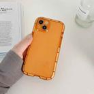 For iPhone 14 Plus Luminous TPU Phone Case(Orange) - 1