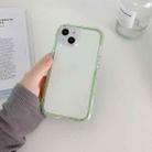 For iPhone 13 Pro Max Luminous TPU Phone Case(Transparent Green) - 1