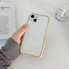 For iPhone 12 Luminous TPU Phone Case(Transparent Yellow) - 1