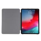 For iPad Pro 12.9 (2020) Silk Texture Horizontal Deformation Flip Leather Tablet Case with Three-folding Holder(Black) - 8