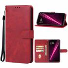 For T-Mobile T Phone 5G Leather Phone Case(Red) - 1