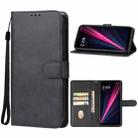 For T-Mobile T Phone Pro 5G Leather Phone Case(Black) - 1