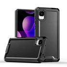 For TCL ION z Armour Two-color TPU + PC Phone Case(Black) - 1