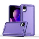 For TCL ION z Armour Two-color TPU + PC Phone Case(Purple) - 1