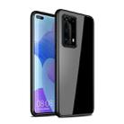 For Huawei P40 iPAKY Bright Color Series TPU + PC Protective Case(Black) - 1