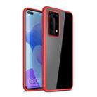 For Huawei P40 iPAKY Bright Color Series TPU + PC Protective Case(Red) - 1