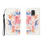 For Xiaomi Redmi Note 9 Pro 3D Colored Drawing Horizontal Flip Leather Case with Holder & Card Slot & Wallet(Sun Flower) - 1