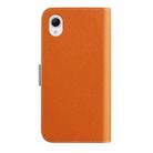 For Samsung Galaxy A22e / A23e / A23s / A23 5G JP Candy Color Litchi Texture Leather Phone Case(Orange) - 3