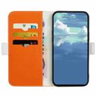 For Samsung Galaxy A22e / A23e / A23s / A23 5G JP Candy Color Litchi Texture Leather Phone Case(Orange) - 4
