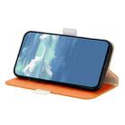 For Samsung Galaxy A22e / A23e / A23s / A23 5G JP Candy Color Litchi Texture Leather Phone Case(Orange) - 5