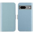 For Google Pixel 7 Candy Color Litchi Texture Leather Phone Case(Light Blue) - 1