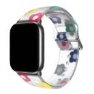 Breathable TPU Watch Band For Apple Watch Series 8&7 41mm / SE 2&6&SE&5&4 40mm / 3&2&1 38mm(Flowers) - 2
