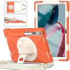 For Lenovo Pad Pro 11.2 2022 TB-138FC/132FU Silicone + PC Protective Tablet Case(Orange) - 1