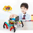 Yahboom V2 Programmable Python Suite Spider Building Block Pack+Super:bit Package with Micro:bit V2.0 Board - 2