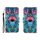 For Xiaomi Redmi Note 9 Pro Colored Drawing Horizontal Flip Leather Case with Holder & Card Slot & Wallet(Mandala) - 1
