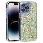 For iPhone 14 Pro Max DFANS DESIGN Starlight Shining TPU+PC Phone Case(Green) - 1