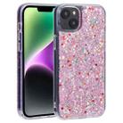 For iPhone 14 Plus DFANS DESIGN Starlight Shining TPU+PC Phone Case(Pink) - 1