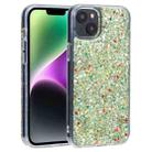 For iPhone 14 Plus DFANS DESIGN Starlight Shining TPU+PC Phone Case(Green) - 1