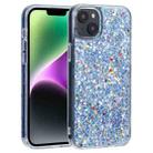 For iPhone 14 Plus DFANS DESIGN Starlight Shining TPU+PC Phone Case(Blue) - 1