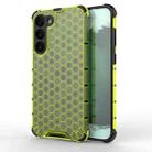 For Samsung Galaxy S23+ 5G Shockproof Honeycomb PC + TPU Protective Phone Case(Green) - 1
