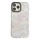 For iPhone 14 Plus Marshmallow Cloud Pattern Phone Case(White) - 1