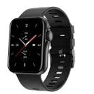 D07 1.7 inch Square Screen Smart Watch with Payment NFC Encoder(Black) - 1