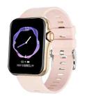 D07 1.7 inch Square Screen Smart Watch with Payment NFC Encoder(Gold) - 1
