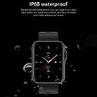 D07 1.7 inch Square Screen Smart Watch with Payment NFC Encoder(Silver) - 8