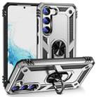 For Samsung Galaxy S23 5G Shockproof TPU + PC Phone Case(Silver) - 1