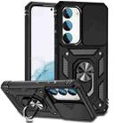 For Samsung Galaxy S23+ 5G Sliding Camshield Holder Phone Case(Black) - 1