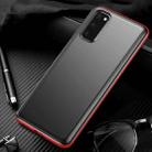 For Galaxy S20 iPAKY Forsted TPU + PC Protective Case(Red) - 1