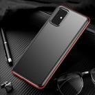 For Galaxy S20 Plus iPAKY Forsted TPU + PC Protective Case(Red) - 1