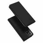For Motorola Edge 30 Fusion DUX DUCIS Skin Pro Series Flip Leather Phone Case(Black) - 1