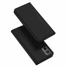 For Motorola Edge 30 Neo DUX DUCIS Skin Pro Series Flip Leather Phone Case(Black) - 1