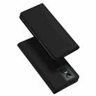 For Realme GT Neo3 DUX DUCIS Skin Pro Series Flip Leather Phone Case(Black) - 1