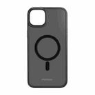 For iPhone 14 Plus MOMAX Magsafe PC + TPU + Metal Phone Case(Black) - 1